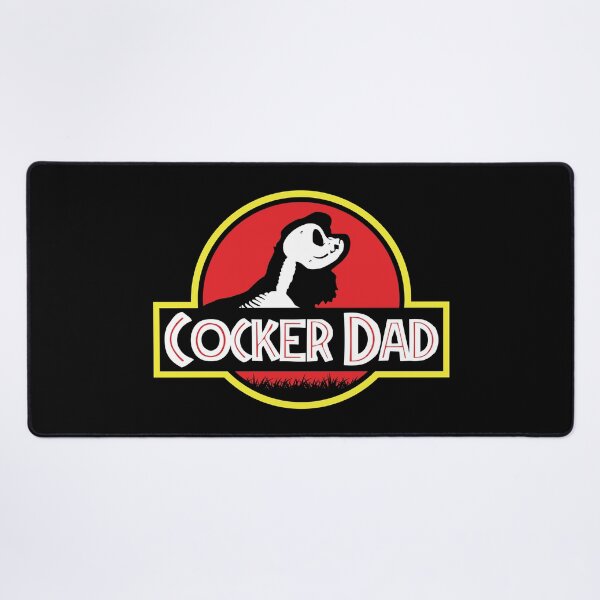 Item preview, (For Dark Background) Jurassic American Cocker Spaniel Dad designed and sold by More Cute Dogs.