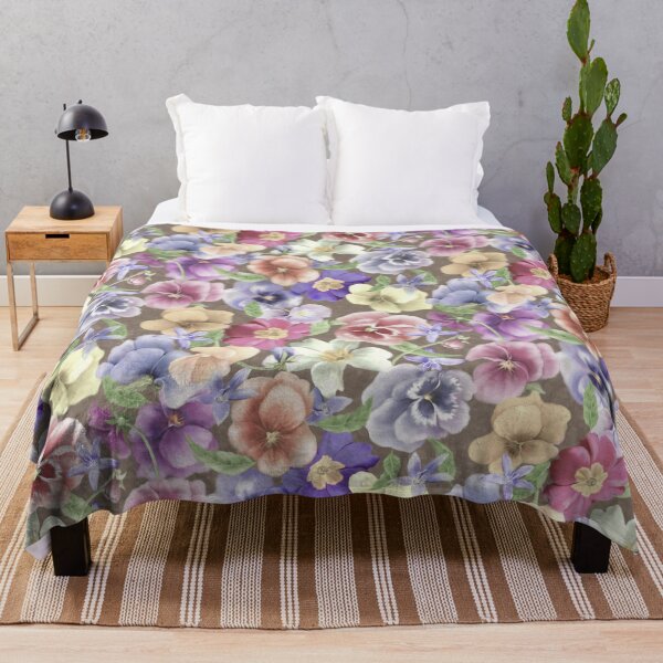 Item preview, Primula Violets Repeated Pattern  Design  designed and sold by Tina Veenstra.