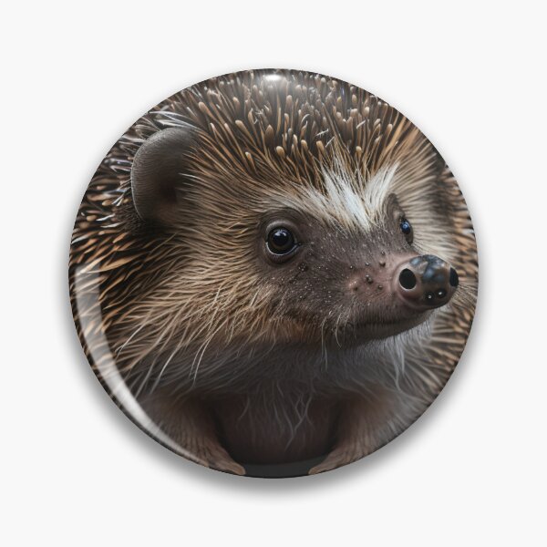 Hedgehog Pins and Buttons for Sale