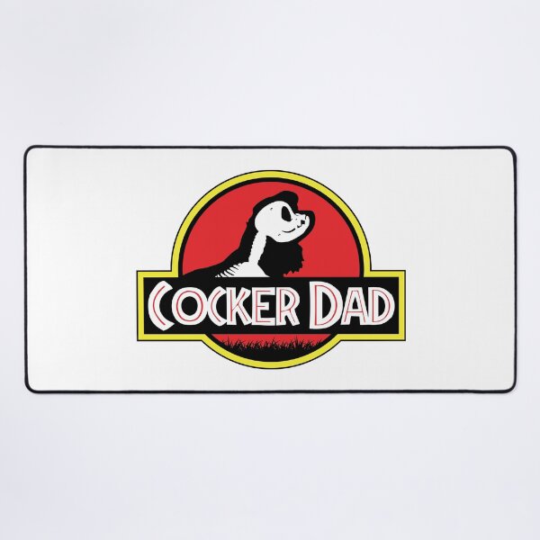 Item preview, (For Bright Background) Jurassic American Cocker Spaniel Dad designed and sold by More Cute Dogs.