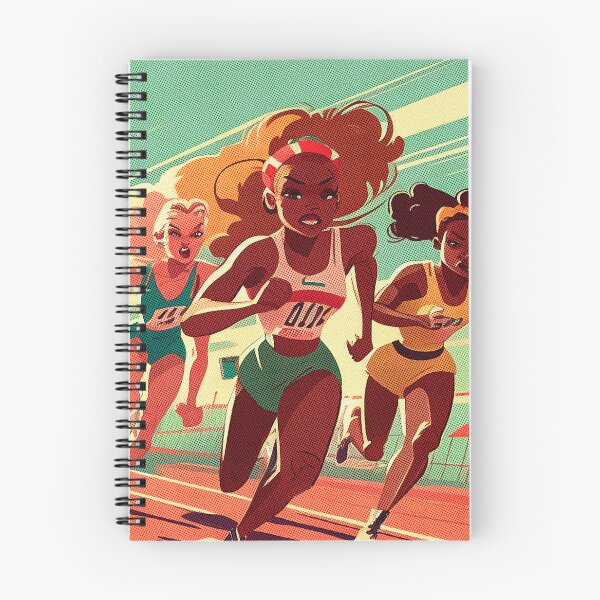 Item preview, Fun Long Distance Female Runner, Cross Country and Trail Run designed and sold by madtoyman.