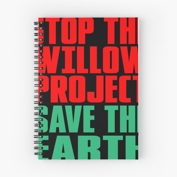 Item preview, Stop Willow Project save the earth from the Willow Project designed and sold by karentikaa.