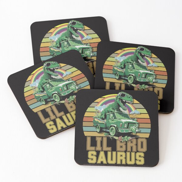 Item preview, lil Brosaurus T rex Dinosaur lil Bro Saurus Father's Day designed and sold by Cheeeeky.