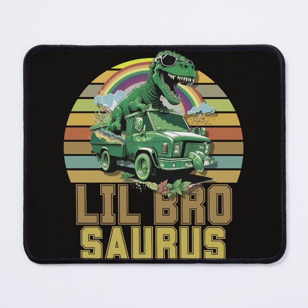 Item preview, lil Brosaurus T rex Dinosaur lil Bro Saurus Father's Day designed and sold by Cheeeeky.