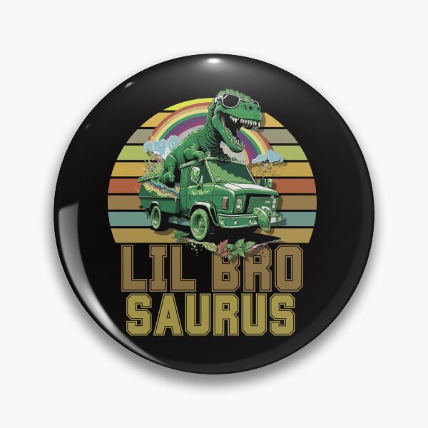 Item preview, lil Brosaurus T rex Dinosaur lil Bro Saurus Father's Day designed and sold by Cheeeeky.
