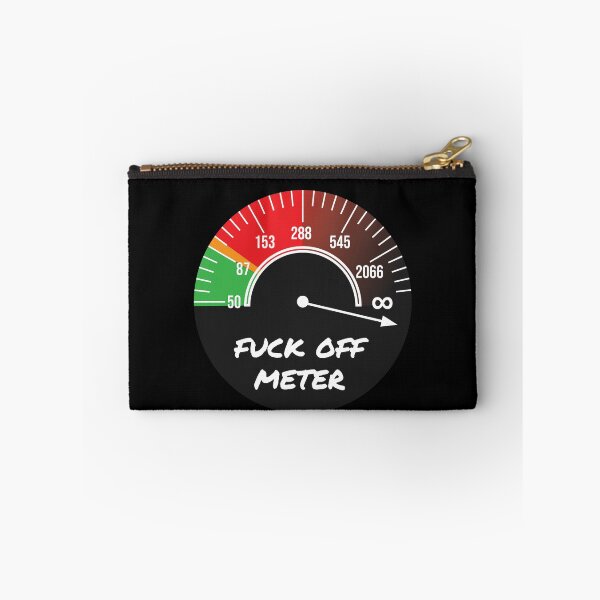 Item preview, Fuck Off Meter designed and sold by tuapekkong2001.