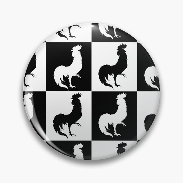 Item preview, white roosters designed and sold by andrew JOHNSEN.