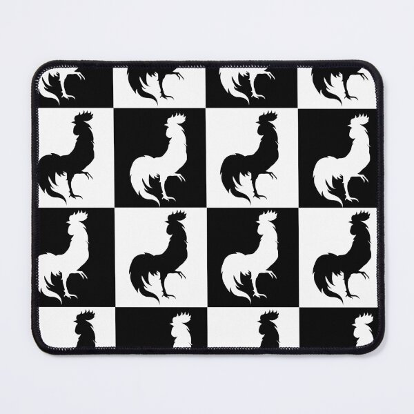Item preview, white roosters designed and sold by andrew JOHNSEN.