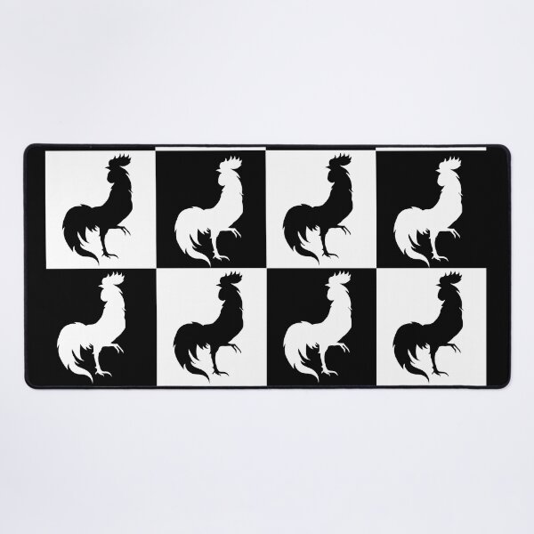 Item preview, white roosters designed and sold by andrew JOHNSEN.
