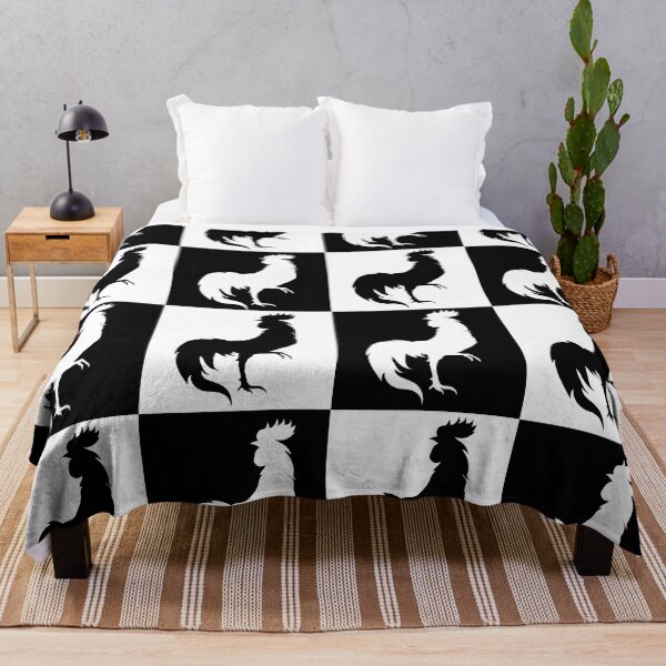 Item preview, white roosters designed and sold by andrew JOHNSEN.