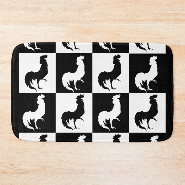 Item preview, white roosters designed and sold by andrew JOHNSEN.
