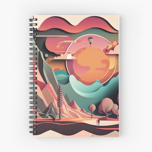 Item preview, Abstract Low Poly Landscape Scene designed and sold by mind-melt-er.