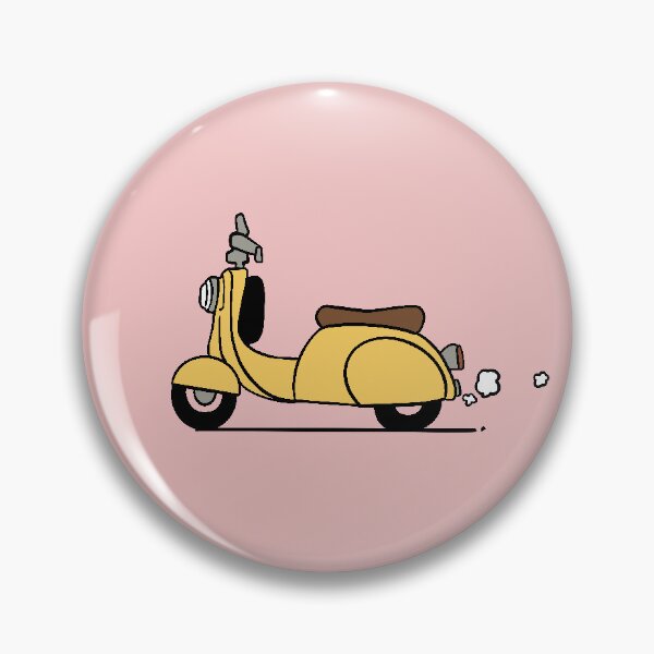 Item preview, Emmy Altava yellow motorcycle designed and sold by theodorebronev.