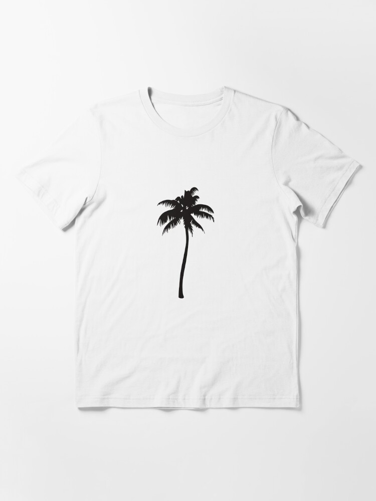 Palm tree silhouette - black | Essential T-Shirt