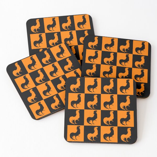 Item preview, orange roosters designed and sold by andrew JOHNSEN.