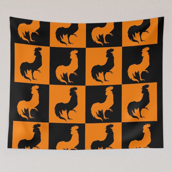 Item preview, orange roosters designed and sold by andrew JOHNSEN.