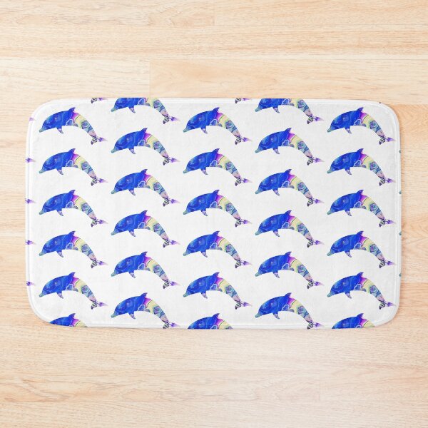 Item preview, Dolphin, Dolphin Painting, Dolphin Gifts, Dolphin Print, Dolphin Mug, Dolphin Art, Dolphin Ornament, Dolphin T-shirt, Dolphin Ornament, Dolphin Décor, Christmas Dolphin, Dolphin Cap, Dolphin Hat, designed and sold by Hazel Ryan Wagner.