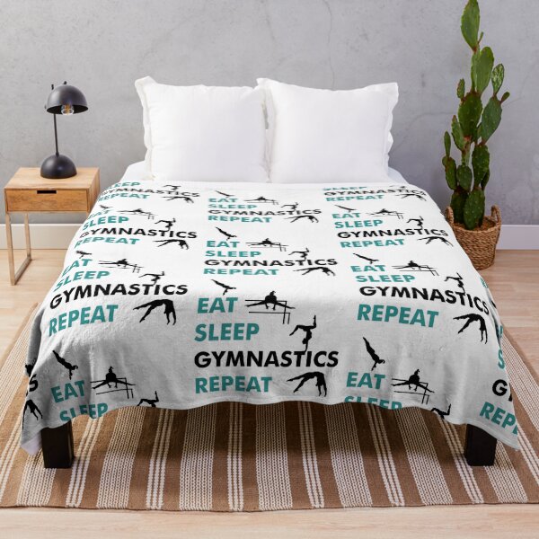 Item preview, Eat, sleep, gymnastics, repeat - gymnastics, gymnast designed and sold by claudiasartwork.