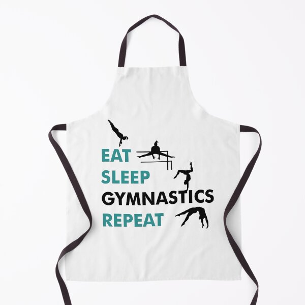 Item preview, Eat, sleep, gymnastics, repeat - gymnastics, gymnast designed and sold by claudiasartwork.