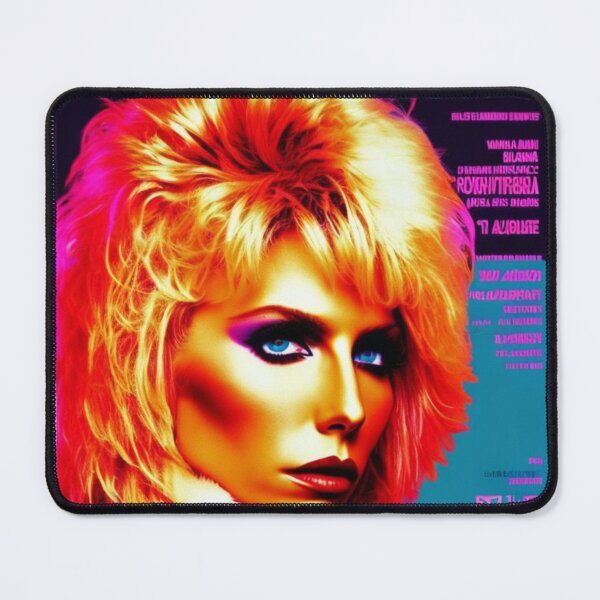 Item preview, Spoof Eighties Music Magazine Cover with Blonde Punk Singer designed and sold by KALEIDOSCOPE UK.