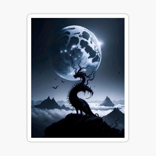 Silhouettes of the Dark Part - 2 Sticker