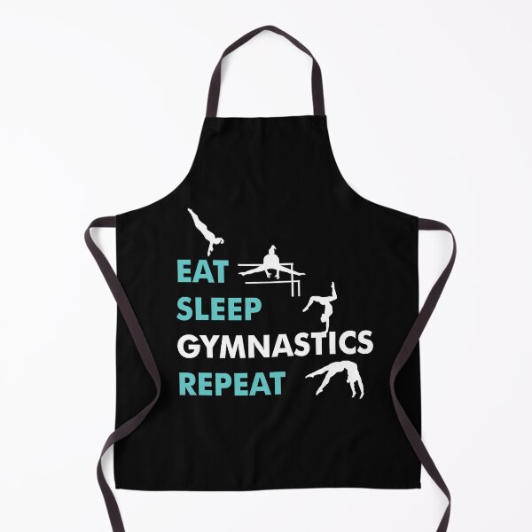 Item preview, Eat, sleep, gymnastics, repeat - gymnastics, gymnast designed and sold by claudiasartwork.