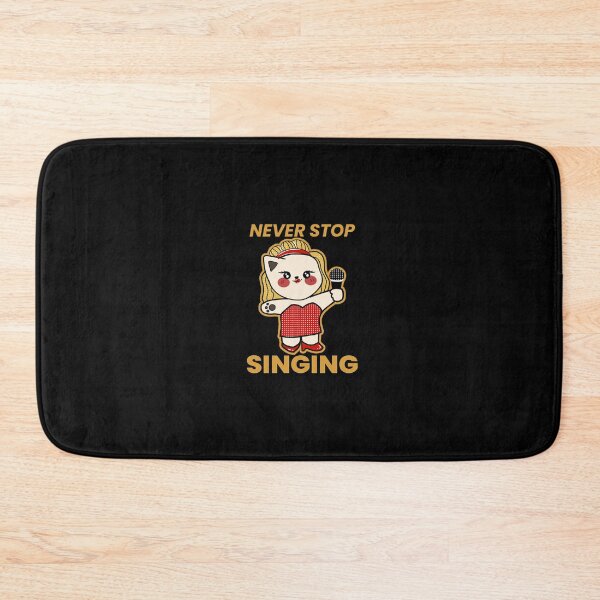 Item preview, Never Stop Singing Cat Vintage designed and sold by Rnaart.