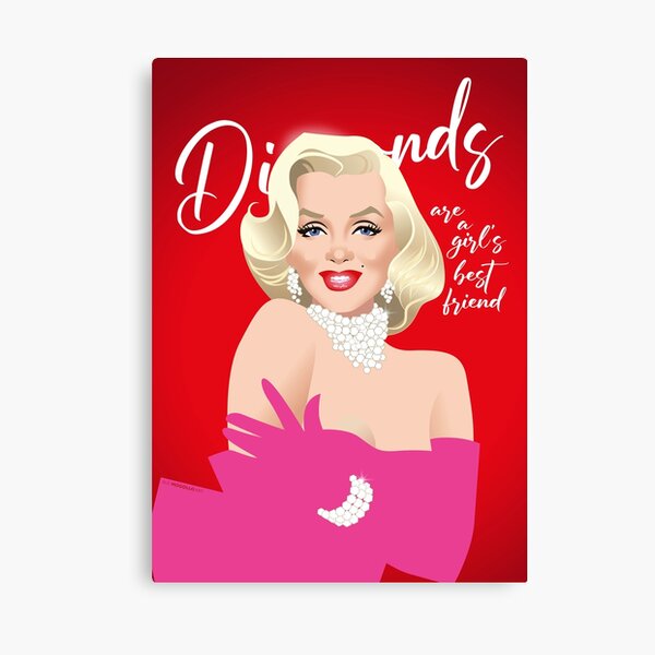 Gentlemen Prefer Blondes Canvas Prints for Sale Redbubble