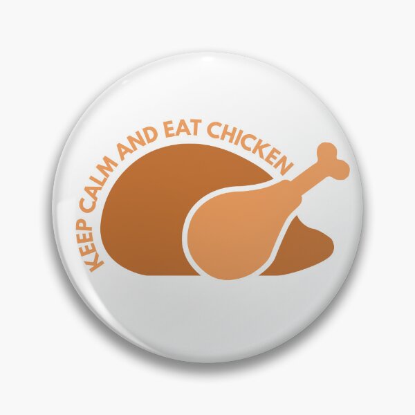 Item preview, Keep Calm and Eat Chicken two colors designed and sold by NashG-art.