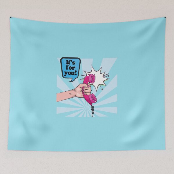 Item preview, Retro Pop Art Phonecall - "It's For You!" - Light designed and sold by TotesUnique.