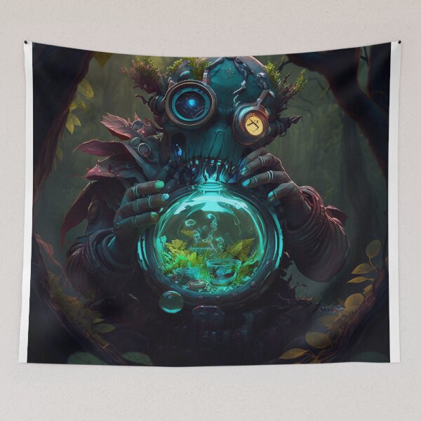 Artikelvorschau, Dark Fantasy Horror, Mad Scientist entworfen und verkauft von Fantasy Masterpiece.