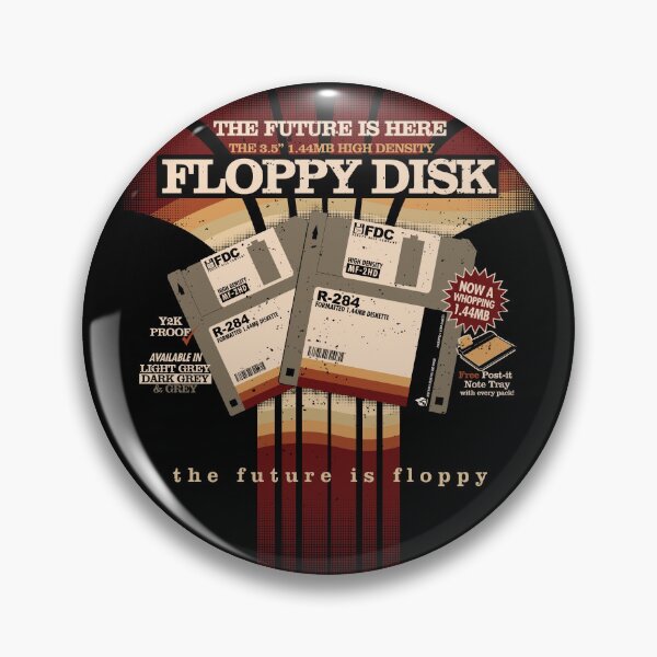 Item preview, Vintage Tech Retro Computing Floppy Disk Humor designed and sold by Nerd Shizzle.