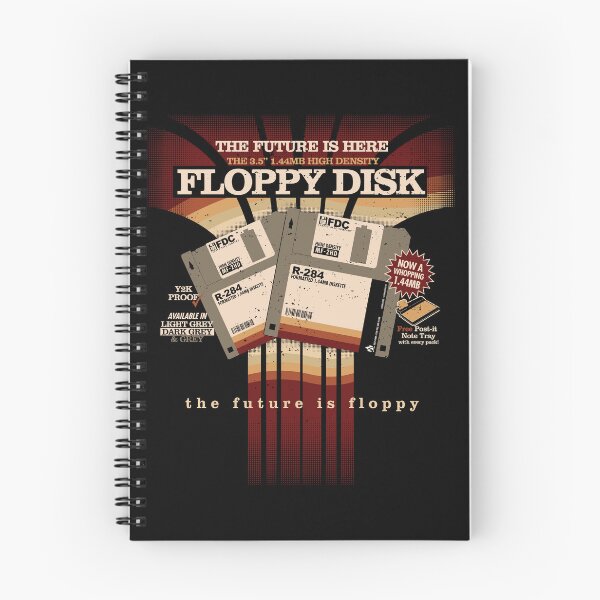 Aperçu de l'œuvre Humour de disquette informatique rétro Vintage Tech créée et vendue par Nerd Shizzle.