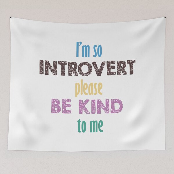 Item preview, im so introvert please be kind to me-funny introverts quotes  designed and sold by famaa.