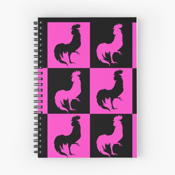 Item preview, pink roosters designed and sold by andrew JOHNSEN.