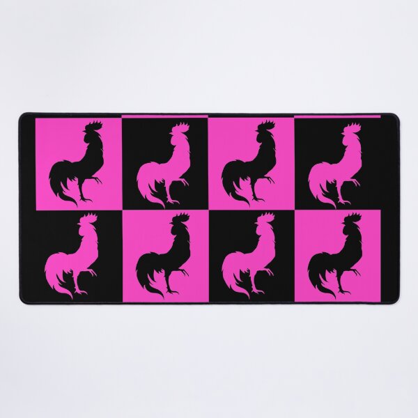Item preview, pink roosters designed and sold by andrew JOHNSEN.
