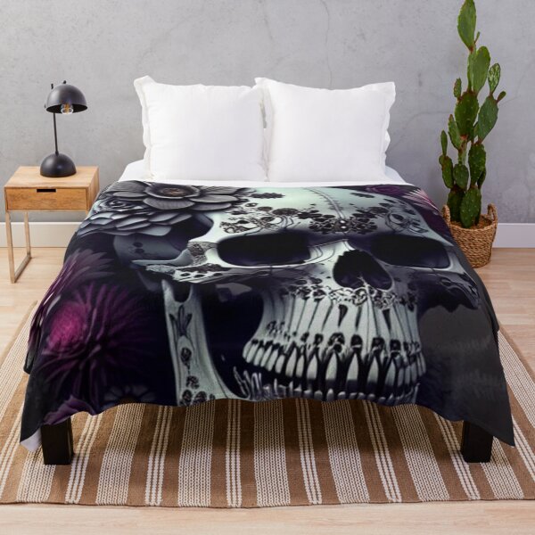 Item preview, Floral Skull designed and sold by BiancaDPetals.