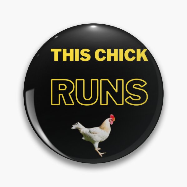 Item preview, Runs Saying Running Chicken designed and sold by Paintandgo.