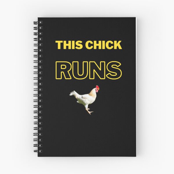 Item preview, Runs Saying Running Chicken designed and sold by Paintandgo.