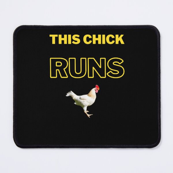 Item preview, Runs Saying Running Chicken designed and sold by Paintandgo.