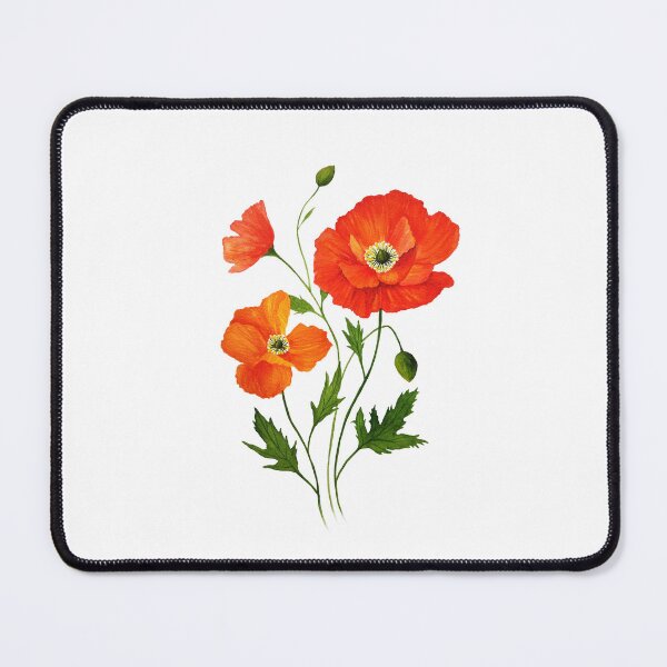 Item preview, Poppy Flower Watercolor designed and sold by ug-atelier.