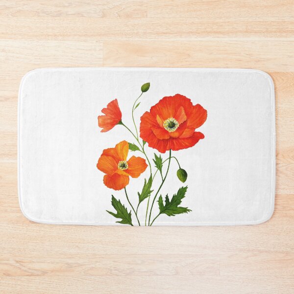 Item preview, Poppy Flower Watercolor designed and sold by ug-atelier.