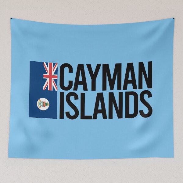 Item preview, Cayman Islands Country Flag - Minimal Design collection designed and sold by randomorder.