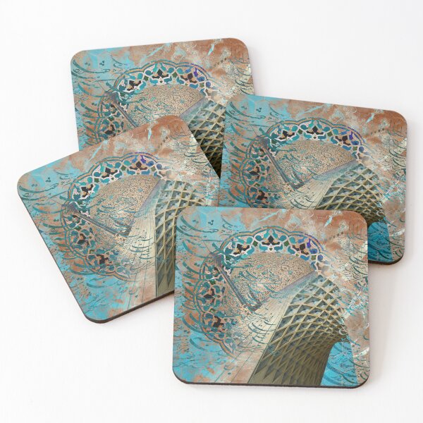 Item preview, Persian Calligraphy, Farsi Typography تهران ایران برج زیبای آزادی designed and sold by PersianGallary.