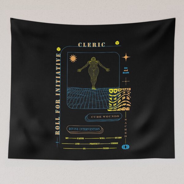 Item preview, Clérigo de clase TTRPG designed and sold by FireflyStudi0s.