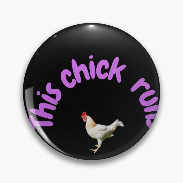 Item preview, Runs Saying Running Chicken designed and sold by Paintandgo.