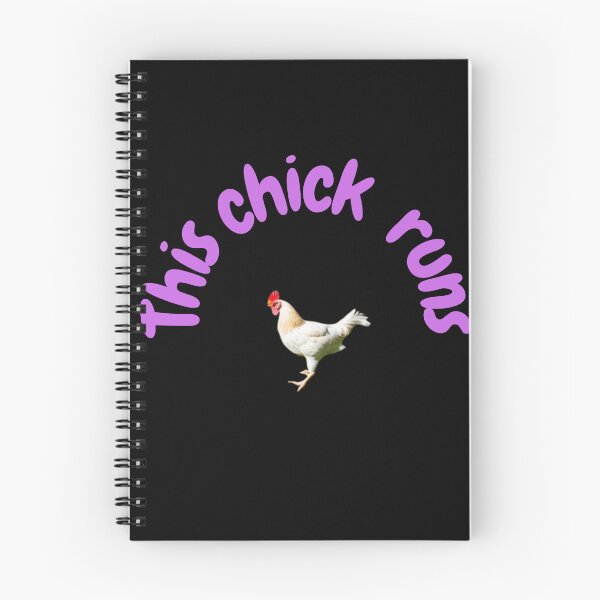 Item preview, Runs Saying Running Chicken designed and sold by Paintandgo.