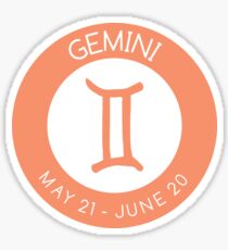 Gemini Sticker