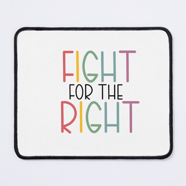 Item preview, Fught for the right designed and sold by Keepsie Archives by SMA.