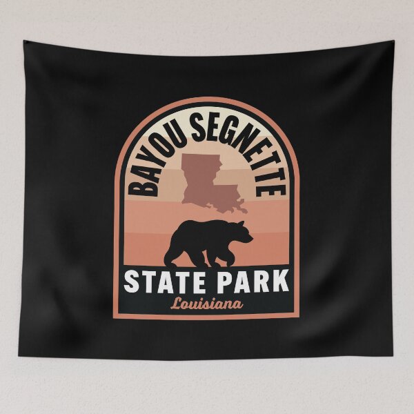 Item preview, Bayou Segnette State Park LA Bear designed and sold by HalpinDesign.